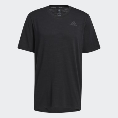 ADIDAS Men's Aeroready D2M 3-Stripe Short Sleeve Tee - Bob's Stores