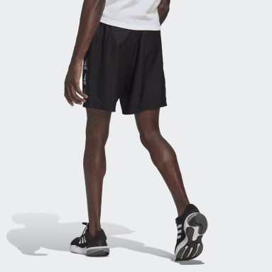 Short Designed to Move Logo Noir Hommes Fitness Et Training