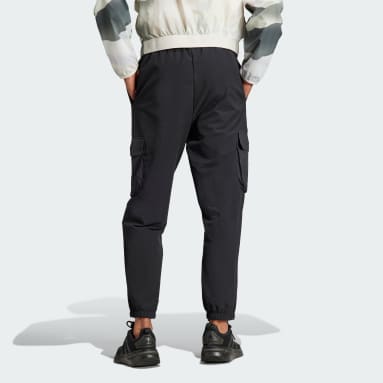 Мужские теннисные штаны Adidas Stretch Woven Tennis Pants - black - купить  по выгодной цене