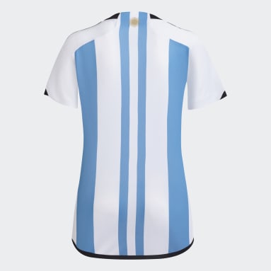 Camiseta Titular Argentina 22 Blanco Mujer Fútbol