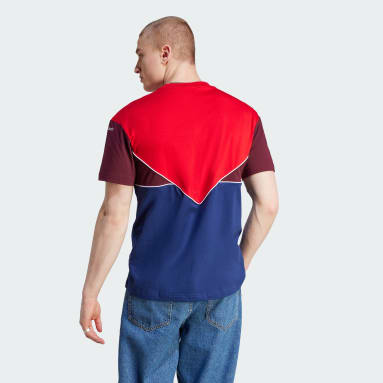 T-shirt Seasonal Archive Adicolor Vermelho Homem Originals