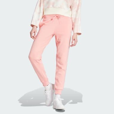 Pantalón Essentials Linear Algodón Perchado Puños Ajustados