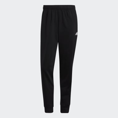 Pantalon de survêtement Primegreen Essentials Warm-Up Tapered 3-Stripes Noir Hommes Sportswear