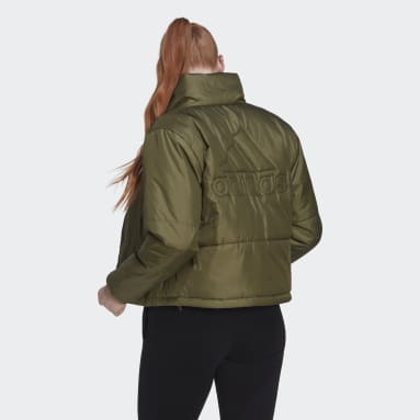 Women Sportswear Green BSC Insulated Jacket