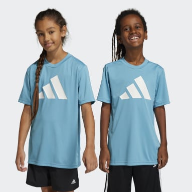 T-shirt coupe standard Train Essentials AEROREADY Logo Bleu Adolescents 8-16 Years Sportswear