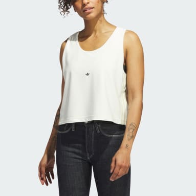 Camiseta Cropped Branco Mulher Originals