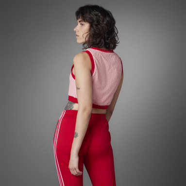 Top Adicolor Heritage Now Monogram Rosado Mujer Originals