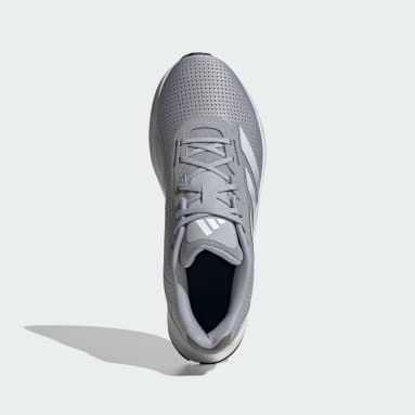 Grey adidas runners cheap