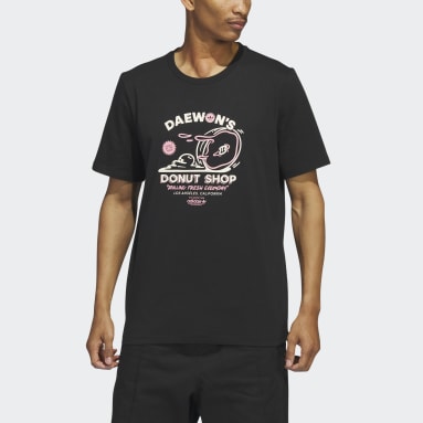 T-shirt à manches courtes Daewon's Business noir Hommes Originals