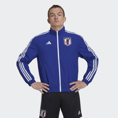 Mænd Fodbold Blå Japan Tiro 23 Anthem jakke