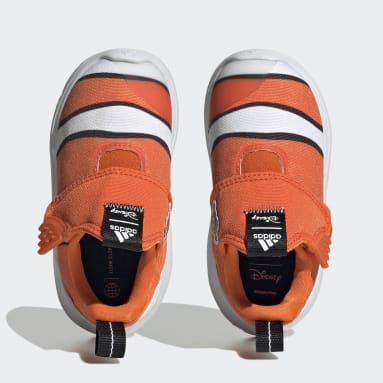 Tenis adidas x Disney Suru365 Finding Nemo Sin Cordones Naranja Niño Sportswear