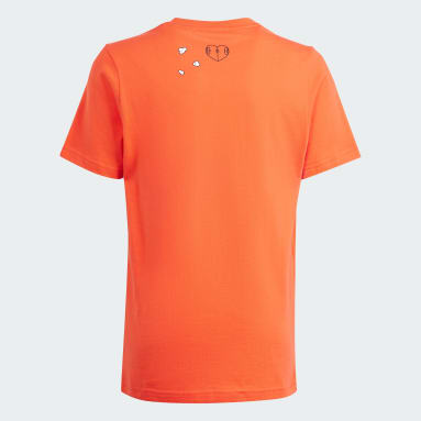 T Shirt Arancione Bambini adidas IT