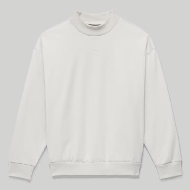 Sudadera adidas Basketball 001_ Cuello Redondo Gris Basketball