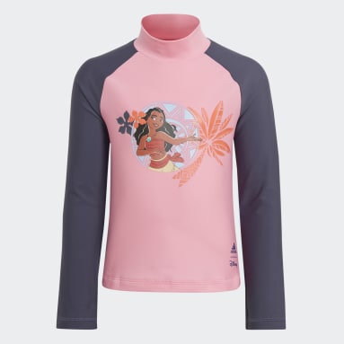 Kids Sportswear Pink adidas x Disney Moana Rashguard