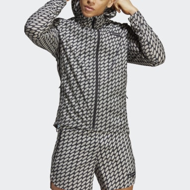 Chamarra Marathon adidas x Marimekko Café Hombre Running