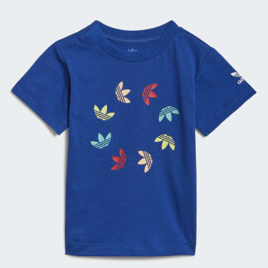 Kinder Originals adicolor T-Shirt Blau