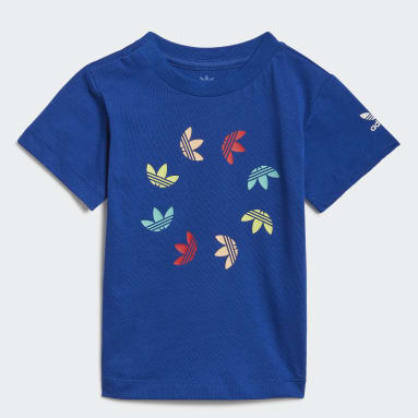 T-shirt adicolor Blu Bambini Originals