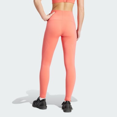 Peach adidas leggings sales