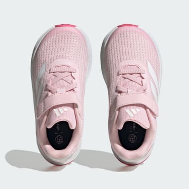 Basket Adidas fille blanc/rose (19-23) - DistriCenter