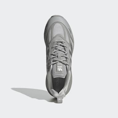 Men's Originals Grey ZX 2K Boost 2.0 Shoes