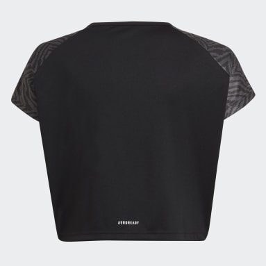 Girls Sportswear Black Designed 2 Move Seasonal T-Shirt