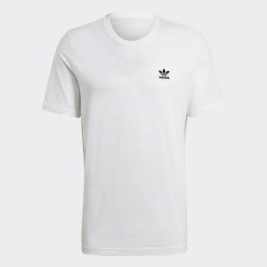 Mænd Originals Hvid LOUNGEWEAR Adicolor Essentials Trefoil T-shirt