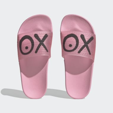 Chinelos Adilette Rosa Criança Originals