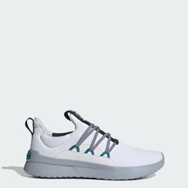 AdidasMen's Essentials White Lite Racer Adapt 4.0 Cloudfoam Lifestyle Slip-On Shoes