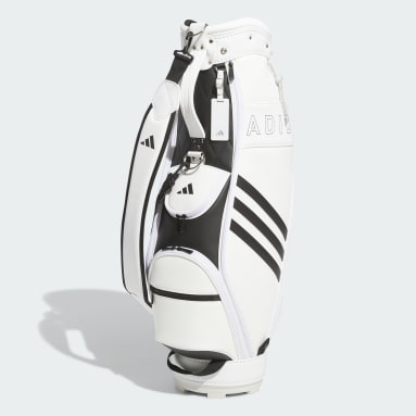 Women Golf White 3-Stripes Polyurethane Golf Bag