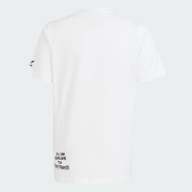T-shirt adidas Originals x Hello Kitty blanc Adolescents 8-16 Years Originals