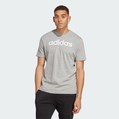 Maglia adidas grigia discount