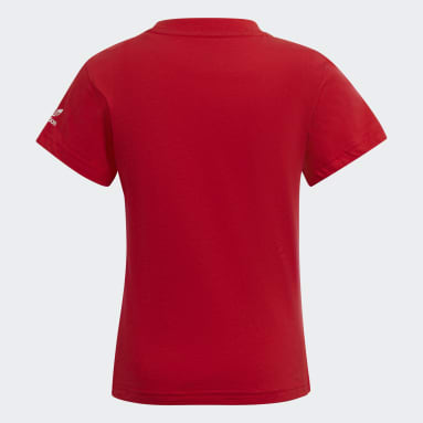 Camiseta Adicolor Rojo Niño Originals