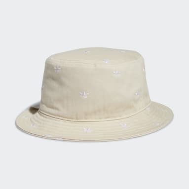 Originals Beige Allover Print Trefoil Bucket Hat