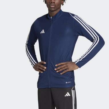 Chaqueta de chándal vintage en azul CE4828 de adidas Originals