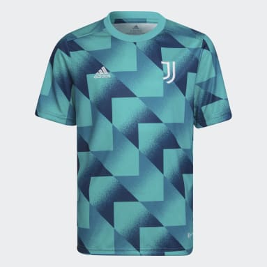 Maillot d’échauffement Juventus Turquoise Garçons Football