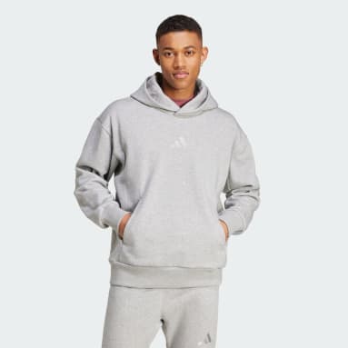 Men s Grey Hoodies adidas Thailand