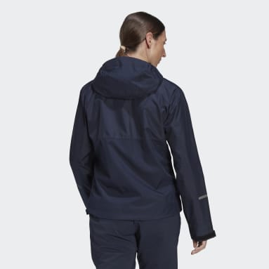 Chaqueta impermeable Terrex Multi RAIN.RDY 2-Layer Azul Mujer TERREX
