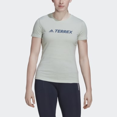 Women TERREX Green Terrex Classic Logo Tee