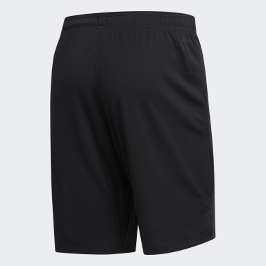 Men Yoga Black All Set 9-Inch Shorts
