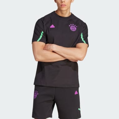 Men Football Black FC Bayern Designed for Gameday Tee