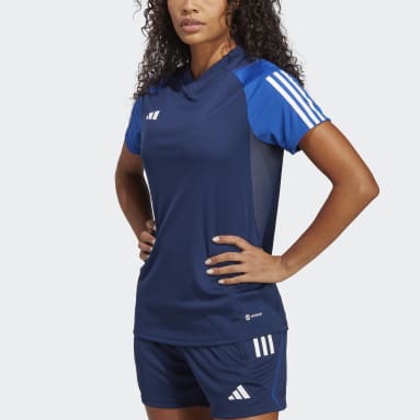 TIRO23 C JSY W Azul Mujer Fútbol