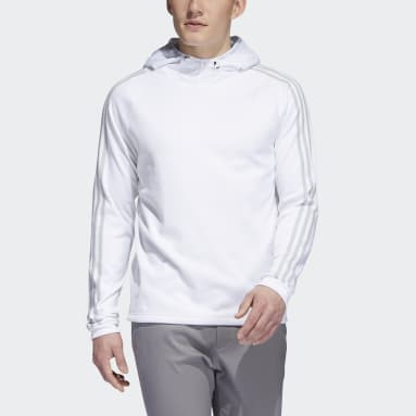 Camisola com Capuz COLD.RDY 3-Stripes Branco Homem Golfe