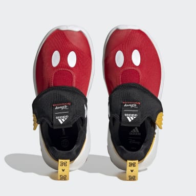 Chaussure slip-on adidas x Disney Suru365 Mickey Noir Enfants Sportswear