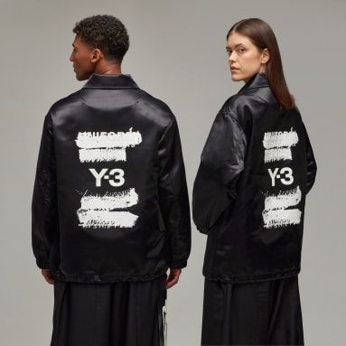 เสื้อโค้ชแจ็คเก็ตพิมพ์ลาย Y-3