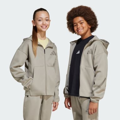 adidas Z.N.E. Kapüşonlu Tam Boy Fermuarlı Üst