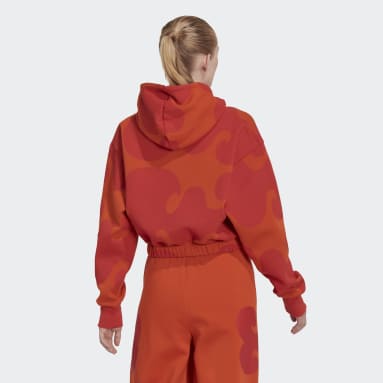 Nữ Sportswear Áo Hoodie Lửng Marimekko