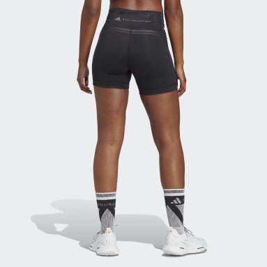 Women adidas_by_stella_mccartney Black 스텔라 트루페이스 사이클링 쇼츠
