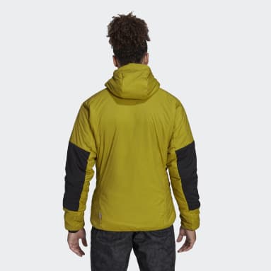 Terrex Techrock Stretch PrimaLoft® Hooded Jacket Zielony