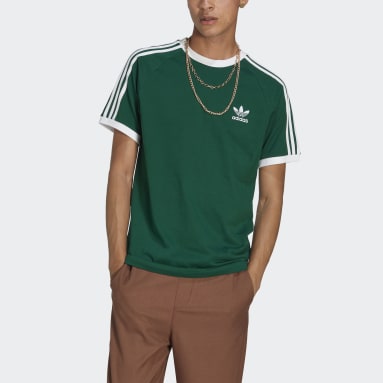 T-shirt 3 bandes Adicolor Classics vert Hommes Originals