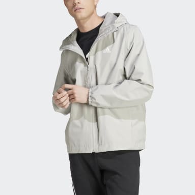 Men Sportswear Grey Essentials RAIN.RDY Jacket